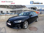 Audi A4 Avant occasion Noir année 2019 boite Sequentielle Annonce Audi A4 Avant occasion Essence A4 Avant 35 TFSI 150 S tronic 7 5p à Sallanches