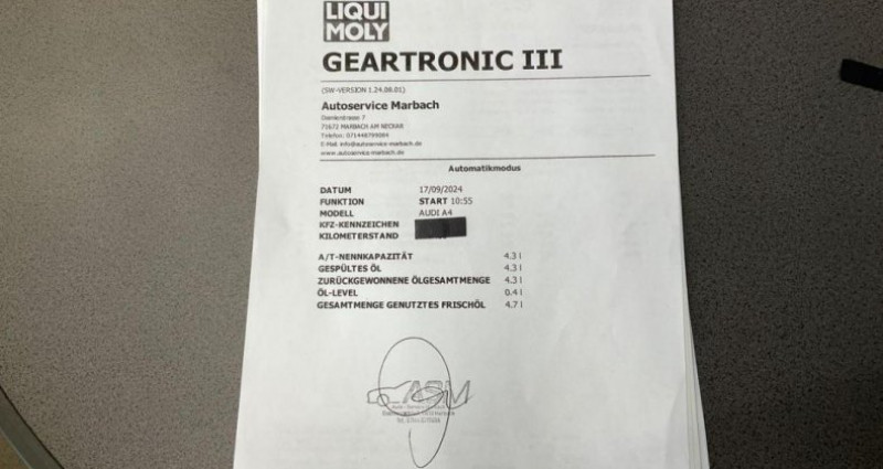 Audi A4 Avant V6 3.0 TDI 218 S tronic 7 Quattro Sport 2017 - photo n°6 Audi A4 Avant V6 3.0 TDI 218 S tronic 7 Quattro Sport  occasion à Bouxières Sous Froidmond - photo n°6