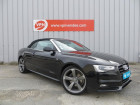 Audi A5 Cabriolet occasion Noir année 2015 boite Variation continue Annonce Audi A5 Cabriolet occasion Diesel 2.0 TDI 190ch clean diesel S line Multitronic Euro6 à La Roche-sur-Yon