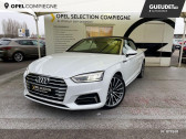 Audi A5 Cabriolet occasion année 2018 boite Manuelle Annonce Audi A5 Cabriolet occasion Essence 2.0 TFSI 190ch à Compiègne