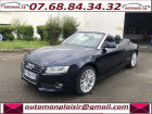 Audi A5 Cabriolet occasion Bleu année 2010 boite Manuelle Annonce Audi A5 Cabriolet occasion Essence 2.0 TFSI 211CH AMBITION LUXE à Thiverval-Grignon