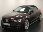 Audi A5 Cabriolet occasion année 2014 boite Automatique Annonce Audi A5 Cabriolet occasion Diesel 3.0 TDI 204 S Tronic à Beaupuy