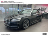 Audi A5 Cabriolet occasion année 2019 boite Robotisee Annonce Audi A5 Cabriolet occasion Hybride 40 TFSI 190ch S line S tronic 7 à Lannion