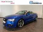 Audi A5 Cabriolet occasion année 2016 boite Manuelle Annonce Audi A5 Cabriolet occasion Diesel A5 Cabriolet 2.0 TDI 190 Clean Diesel Quattro TYPE S Line 2p à Échirolles