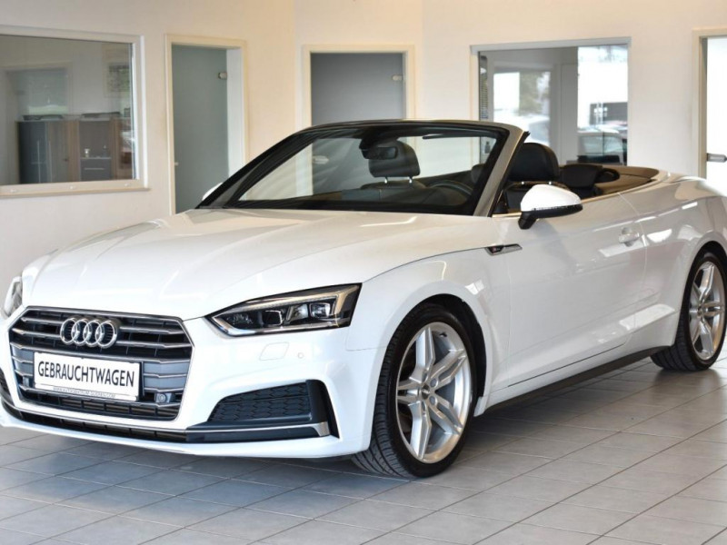 Audi A5 Cabriolet Cabriolet S-LINE/LED/ALCAN/NAVI/DIGITALCOCKP. 2017 - photo n°3 Audi A5 Cabriolet Cabriolet S-LINE/LED/ALCAN/NAVI/DIGITALCOCKP.  occasion à L'Union - photo n°3