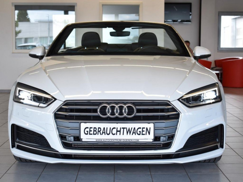 Audi A5 Cabriolet Cabriolet S-LINE/LED/ALCAN/NAVI/DIGITALCOCKP. 2017 - photo n°4 Audi A5 Cabriolet Cabriolet S-LINE/LED/ALCAN/NAVI/DIGITALCOCKP.  occasion à L'Union - photo n°4