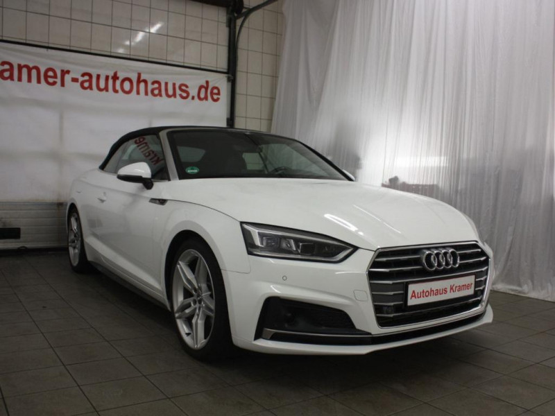 Audi A5 Cabriolet Cabriolet sport 1.Hand S-Line ACC 2018 - photo n°8 Audi A5 Cabriolet Cabriolet sport 1.Hand S-Line ACC  occasion à L'Union - photo n°8