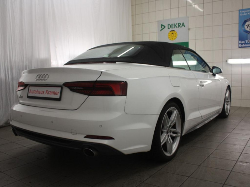 Audi A5 Cabriolet Cabriolet sport 1.Hand S-Line ACC 2018 - photo n°15 Audi A5 Cabriolet Cabriolet sport 1.Hand S-Line ACC  occasion à L'Union - photo n°15