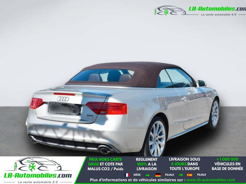 Audi A5 Cabriolet V6 3.0 TDI 245 BVA Quattro  occasion � Beaupuy - photo n�3