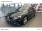 Audi A5 Sportback occasion Noir année 2018 boite Sequentielle Annonce Audi A5 Sportback occasion Diesel 3.0 TDI 286ch S line quattro Tiptronic à Lannion