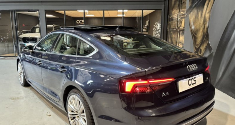Audi A5 Sportback 3.0 V6 TDI 218 QUATTRO DESIGN LUXE Attelage / Toit ouvrant 2018 - photo n°5 Audi A5 Sportback 3.0 V6 TDI 218 QUATTRO DESIGN LUXE Attelage / Toit ouvrant  occasion à Ingré - photo n°5