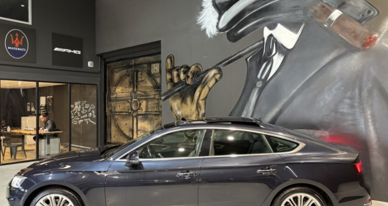 Audi A5 Sportback 3.0 V6 TDI 218 QUATTRO DESIGN LUXE Attelage / Toit ouvrant 2018 - photo n°4 Audi A5 Sportback 3.0 V6 TDI 218 QUATTRO DESIGN LUXE Attelage / Toit ouvrant  occasion à Ingré - photo n°4