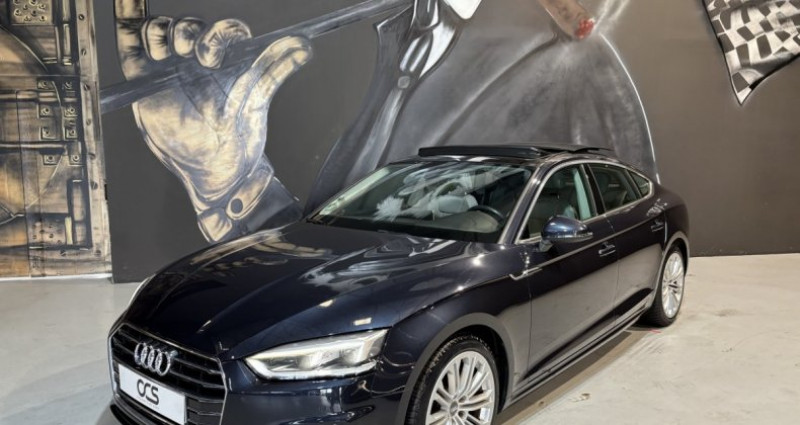 Audi A5 Sportback 3.0 V6 TDI 218 QUATTRO DESIGN LUXE Attelage / Toit ouvrant 2018 - photo n°2 Audi A5 Sportback 3.0 V6 TDI 218 QUATTRO DESIGN LUXE Attelage / Toit ouvrant  occasion à Ingré - photo n°2
