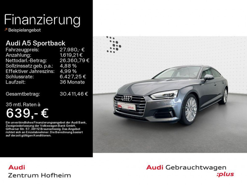 Audi A5 Sportback 45 TDI 231 BVA Quattro  occasion  L'Union