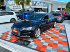 Audi A5 Sportback occasion Noir année 2019 boite Automatique Annonce Audi A5 Sportback occasion Essence 45 TFSI 245 QUATTRO STRONIC SLINE Magnetic Ride Caméra à Saïx
