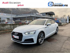 Audi A5 Sportback occasion année 2018 boite Sequentielle Annonce Audi A5 Sportback occasion Diesel A5 Sportback 2.0 TDI 190 S tronic 7 Quattro S Line 5p à Cessy