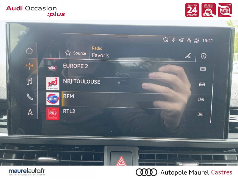 Audi A5 Sportback A5 Sportback 35 TDI 163 S tronic 7 S Edition 5p  occasion  Castres - photo n14