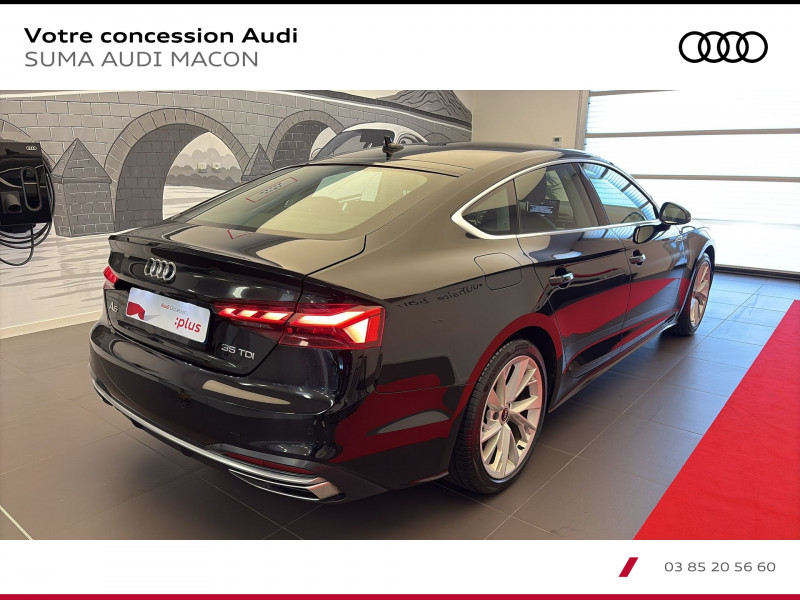 Audi A5 Sportback SPORTBACK A5 Sportback 35 TDI 163 S tronic 7  occasion  Mcon - photo n7