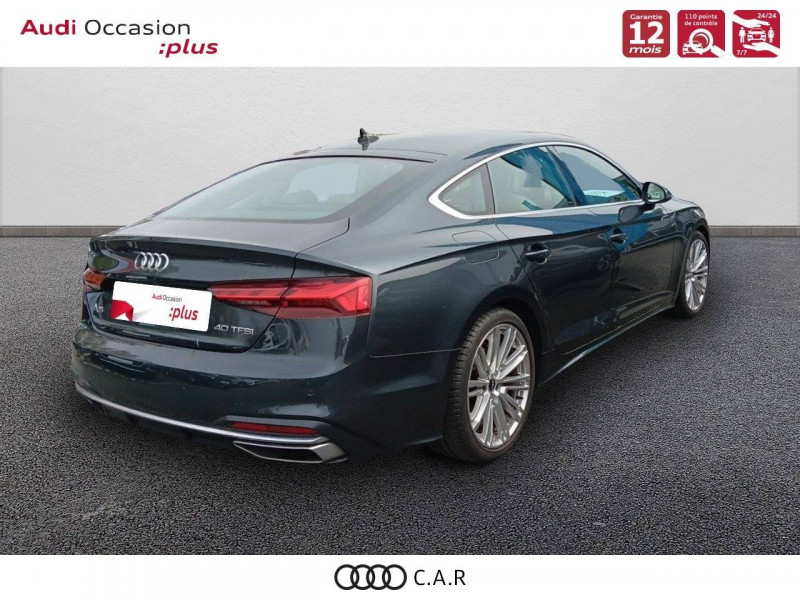 Audi A5 Sportback SPORTBACK A5 Sportback 40 TFSI 204 S tronic 7  occasion  La Rochelle - photo n5