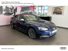 Audi A5 occasion Bleu année 2019 boite Robotisee Annonce Audi A5 occasion Essence 35 TFSI 150ch Design S tronic 7 Euro6d-T 126g à Saint-Martin-des-Champs