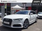 Audi A6 Avant occasion Blanc année 2016 boite Automatique Annonce Audi A6 Avant occasion Diesel 3.0 V6 TDI 272ch Ambiente quattro S tronic 7 à Saint-Quentin