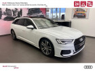 Audi A6 Avant occasion Blanc année 2019 boite Robotisee Annonce Audi A6 Avant occasion Diesel 40 TDI 204ch S line S tronic 7 à Saint-Martin-des-Champs