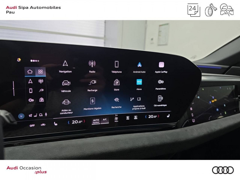 Audi A6 A6 e-tron Sportback Performance 367 ch 100 kWh S line 5p  occasion  Lescar - photo n19