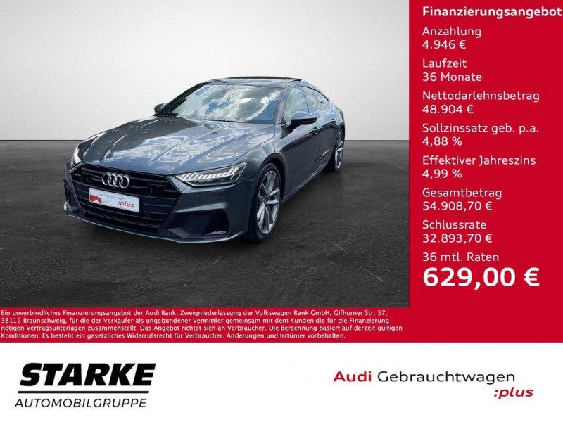 Audi A7 Sportback 50 TFSIe 299 BVA Quattro 2022 Audi A7 Sportback 50 TFSIe 299 BVA Quattro  occasion à L'Union
