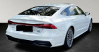 Audi A7 Sportback occasion Blanc année 2020 boite Automatique Annonce Audi A7 Sportback occasion Hybride 55 TFSIe Quattro S Line à Montévrain