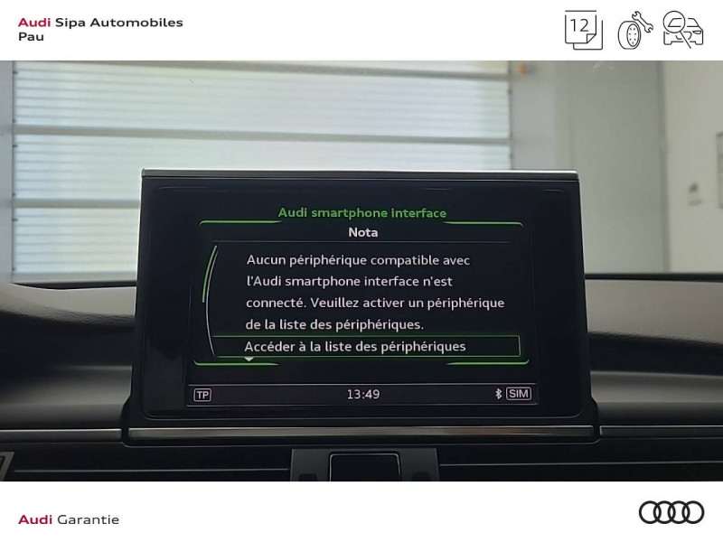 Audi A7 Sportback A7 Sportback V6 3.0 BiTDI 320 Tiptronic 8 Quattro Avus 5p  occasion  Lescar - photo n17