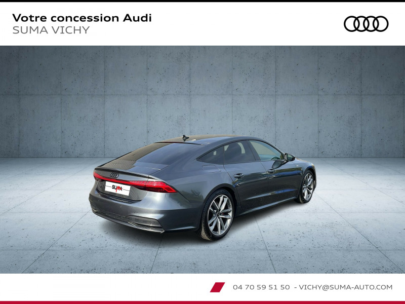 Audi A7 Sportback SPORTBACK A7 Sportback 55 TFSIe 367 S tronic 7 Quattro  occasion  TOULON SUR ALLIER - photo n4