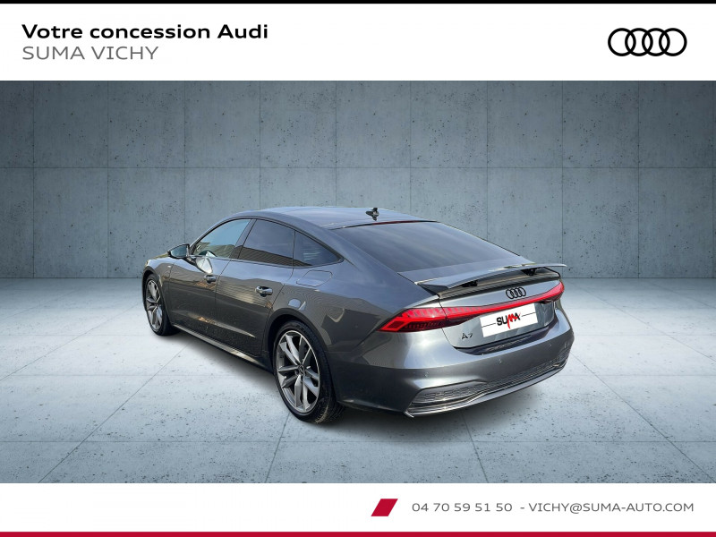 Audi A7 Sportback SPORTBACK A7 Sportback 55 TFSIe 367 S tronic 7 Quattro  occasion  TOULON SUR ALLIER - photo n3