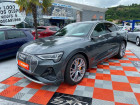 Audi e-tron Sportback occasion Gris année 2020 boite Automatique Annonce Audi e-tron Sportback occasion Electrique 50 QUATTRO 313 AVUS Rétros Virtuels Toit Pano Pack Tour JA21 à Saïx