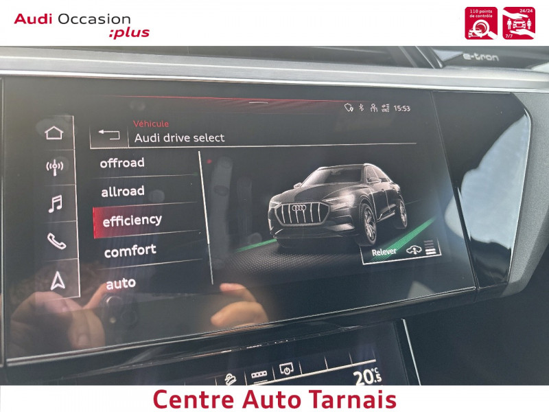 Audi e-tron Sportback e-tron Sportback 55 quattro 408 ch S line 5p  occasion � Albi - photo n�20