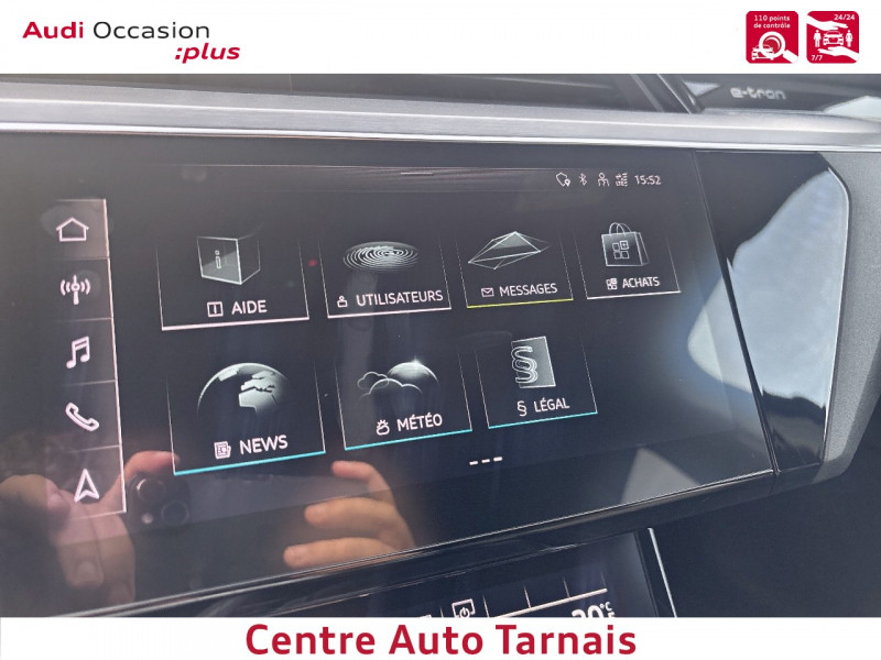 Audi e-tron Sportback e-tron Sportback 55 quattro 408 ch S line 5p  occasion  Albi - photo n19