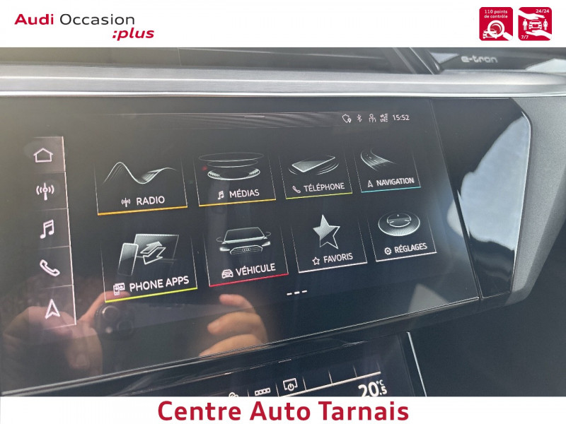Audi e-tron Sportback e-tron Sportback 55 quattro 408 ch S line 5p  occasion  Albi - photo n18