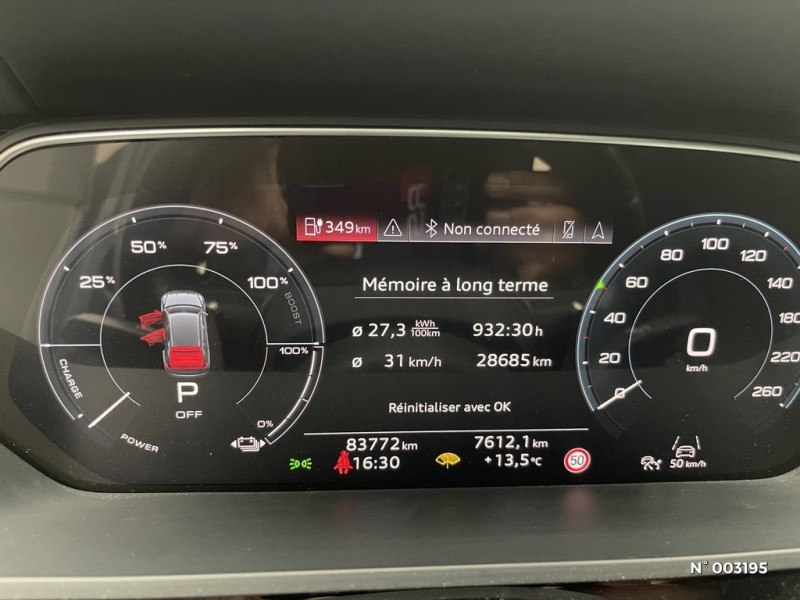Audi e-tron Sportback e-tron Sportback 55 quattro 408 ch  occasion  Brie-Comte-Robert - photo n15