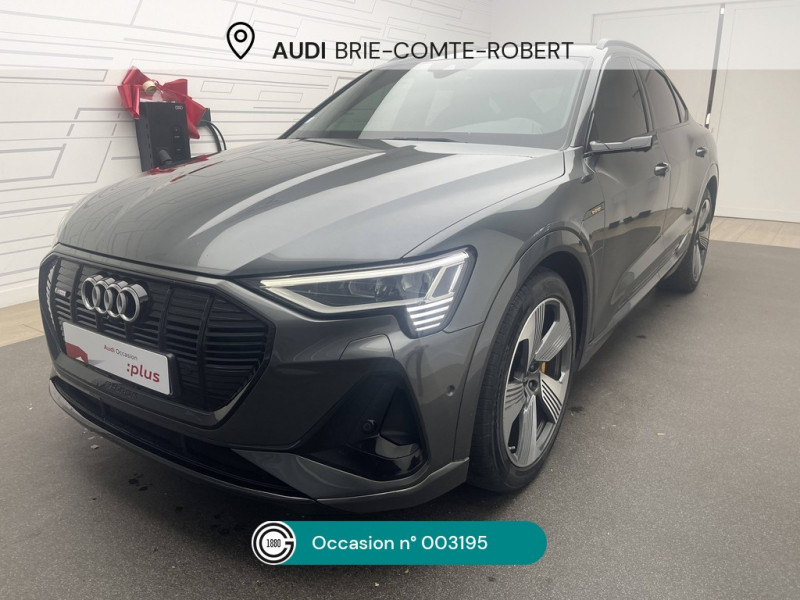 Audi e-tron Sportback e-tron Sportback 55 quattro 408 ch  occasion  Brie-Comte-Robert