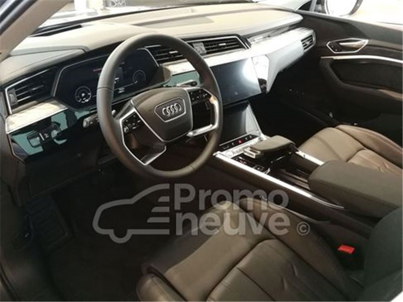 Audi E-tron 55 QUATTRO 408 CH Gris occasion à Brest - photo n°5