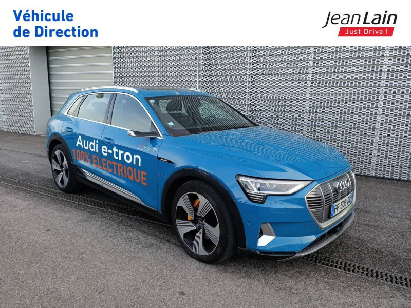 Audi E-tron e-tron 55 quattro 408 ch Edition One 5p Bleu occasion à Cessy - photo n°3