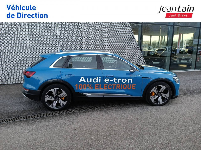 Audi E-tron e-tron 55 quattro 408 ch Edition One 5p Bleu occasion à Cessy - photo n°4