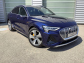 Audi E-tron occasion année 2020 boite Robotisee Annonce Audi E-tron occasion Electrique e-tron Sportback 50 quattro 313 ch S line 5p à Échirolles