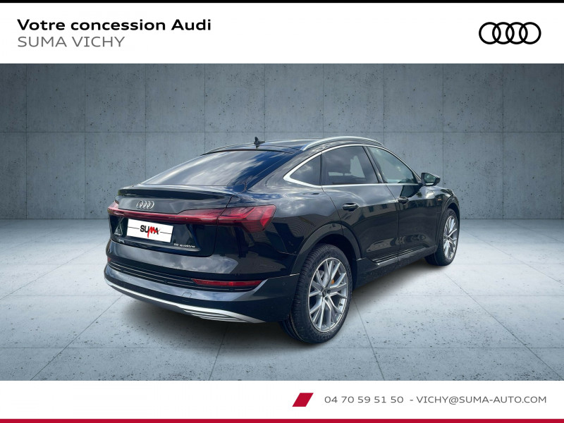 Audi E-tron SPORTBACK e-tron Sportback 55 quattro 408 ch  occasion à TOULON SUR ALLIER - photo n°5