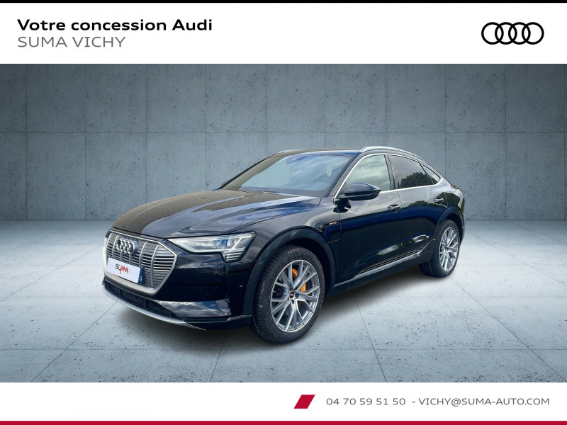 Audi E-tron SPORTBACK e-tron Sportback 55 quattro 408 ch  occasion à TOULON SUR ALLIER - photo n°1