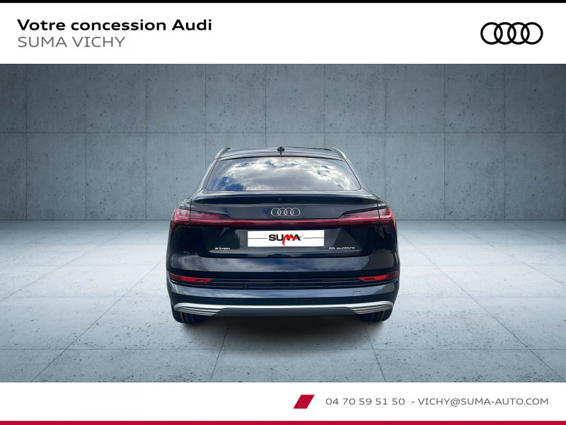 Audi E-tron SPORTBACK e-tron Sportback 55 quattro 408 ch  occasion à TOULON SUR ALLIER - photo n°4