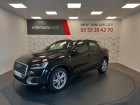 Audi Q2 occasion Noir année 2018 boite Sequentielle Annonce Audi Q2 occasion Essence 1.4 TFSI COD 150 ch S tronic 7 S line à Limoges