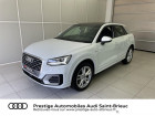 Audi Q2 occasion Blanc année 2020 boite Robotisee Annonce Audi Q2 occasion Diesel 35 TDI 150ch S line S tronic 7 Euro6d-T à QUEVERT