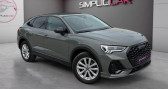 Audi Q3 Sportback occasion année 2021 boite Manuelle Annonce Audi Q3 Sportback occasion Essence 35 TFSI 150 ch Design luxe - SUIVI - PACK BLACK - CAMERA REC à VITROLLES