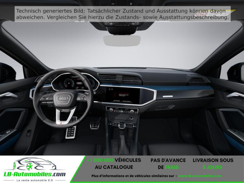 Audi Q3 Sportback 45 TFSI 245 ch BVA Quattro  occasion  Beaupuy - photo n2