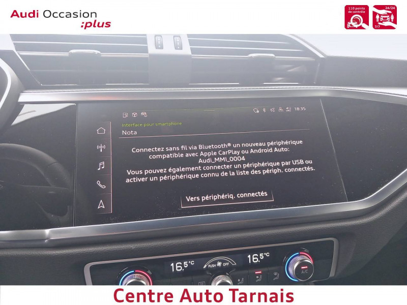 Audi Q3 Sportback Q3 Sportback 35 TFSI 150 ch S tronic 7 S line 5p  occasion  Albi - photo n20